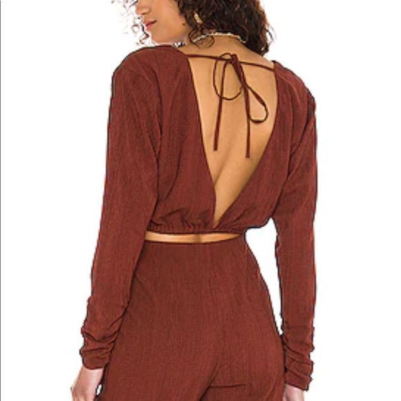 TulaRosa Della Top in Rust - Picture 2 of 3